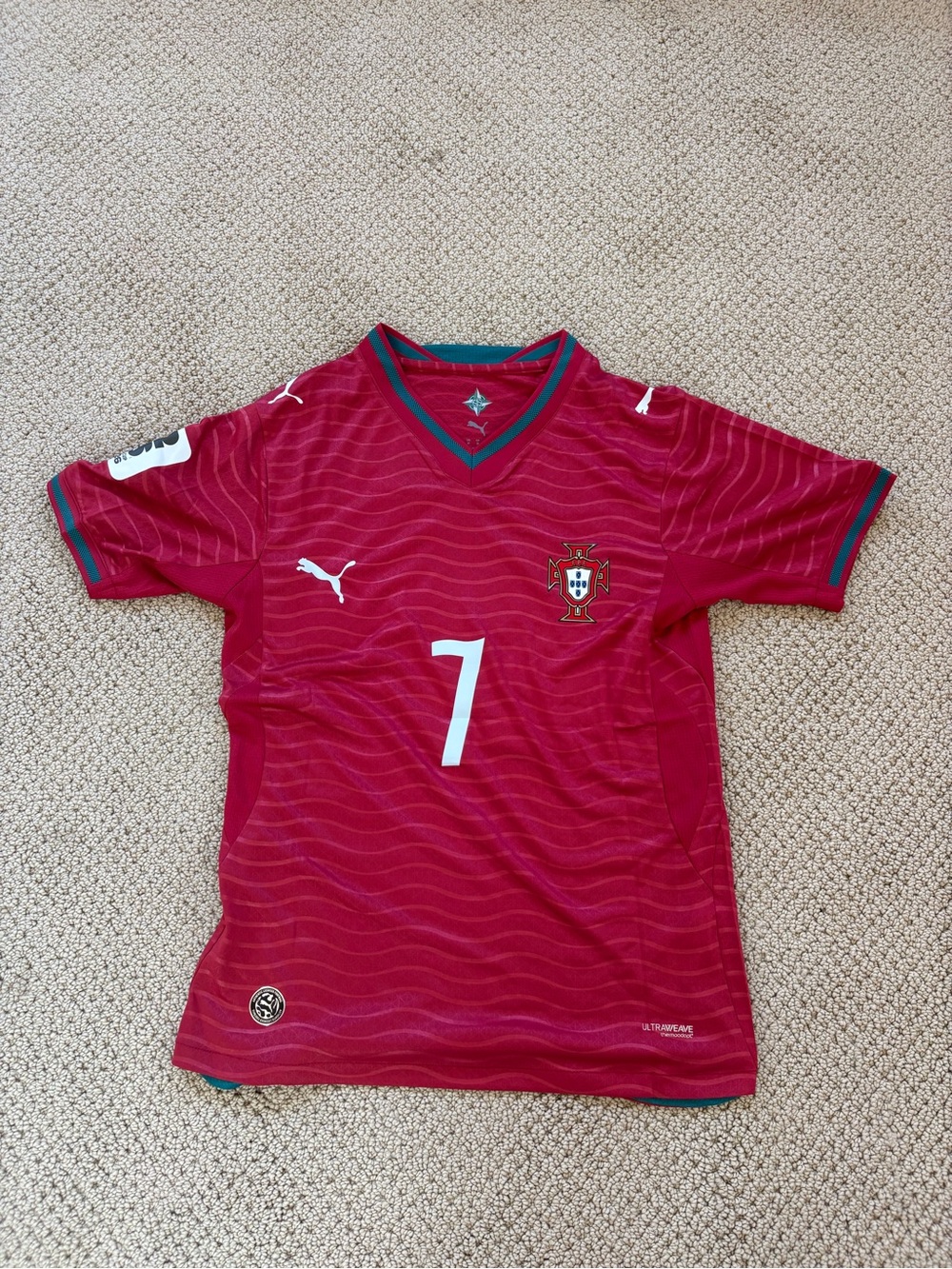 Ronaldo 25-26 World Cup jersey